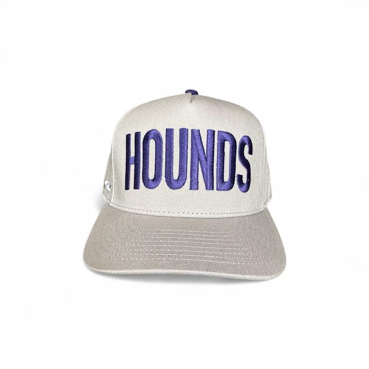 HOUNDS steel gray snapback